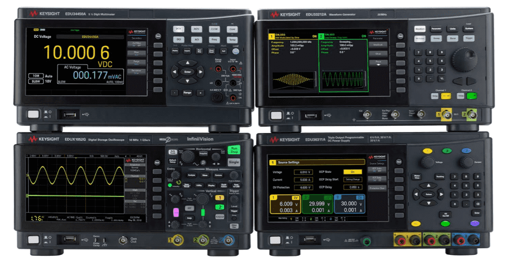 Keysight Smart Bench Essential instruments