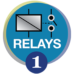 Relays 1 Badge