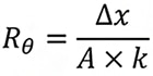 Thermal Resistance Formula