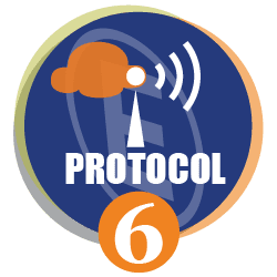 Wireless Protocol 6 Badge