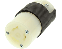 Twist Lock Devices- Connector Backshell, 2P3W, L6-15