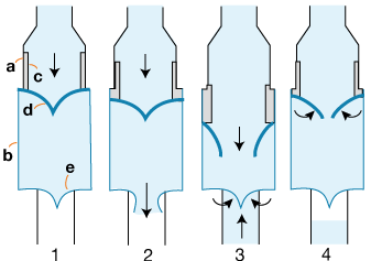 Behavior of a DAPP pump