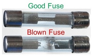 Blown vs Good fuse