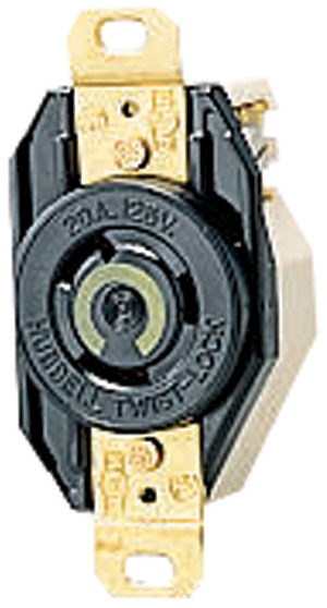 Twist-lock Power Entry Receptacle