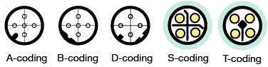 Coding System for M12 connectors