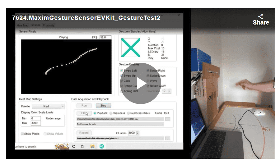 gesture mouse testing