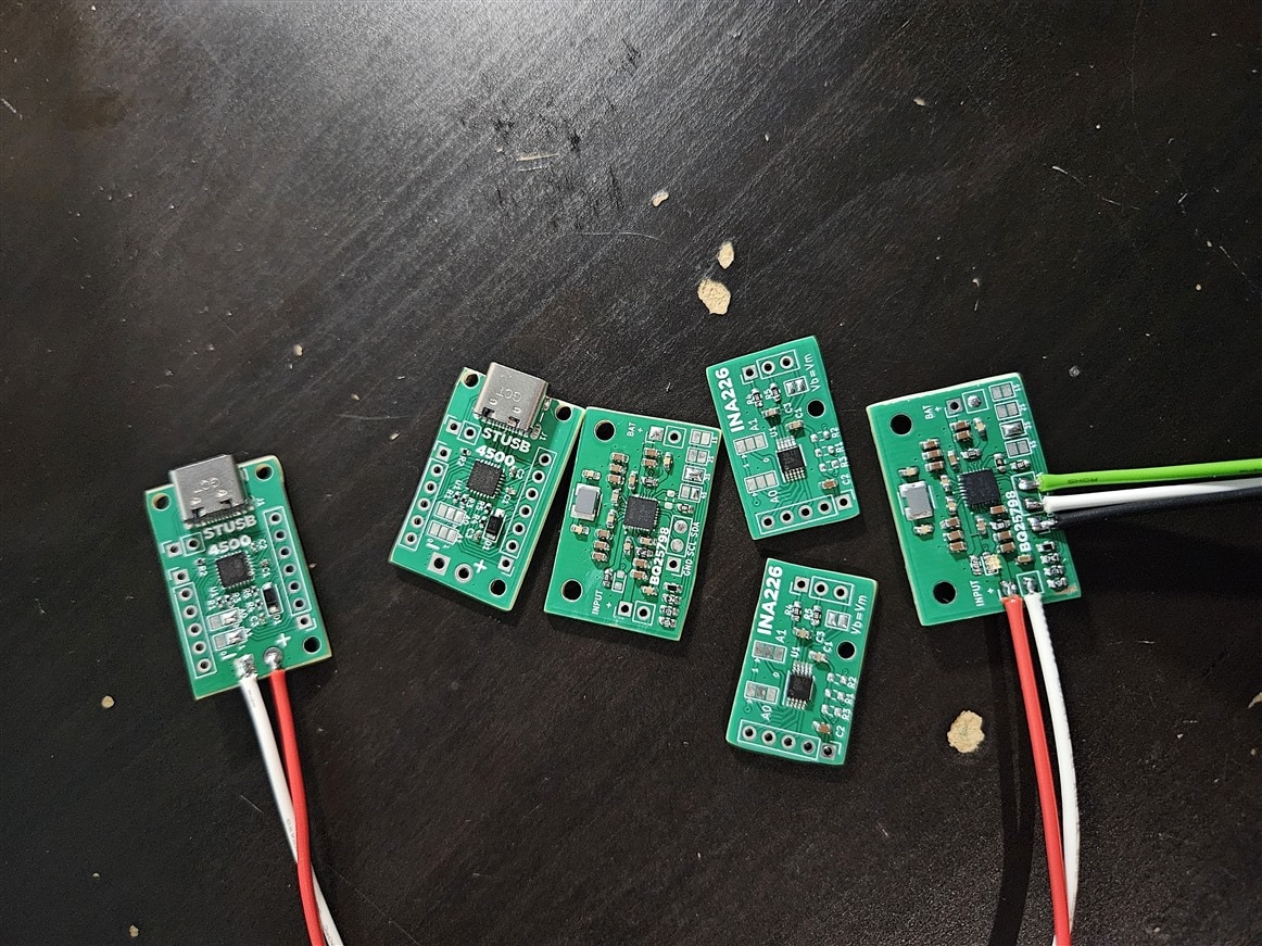 Assembled breakout boards