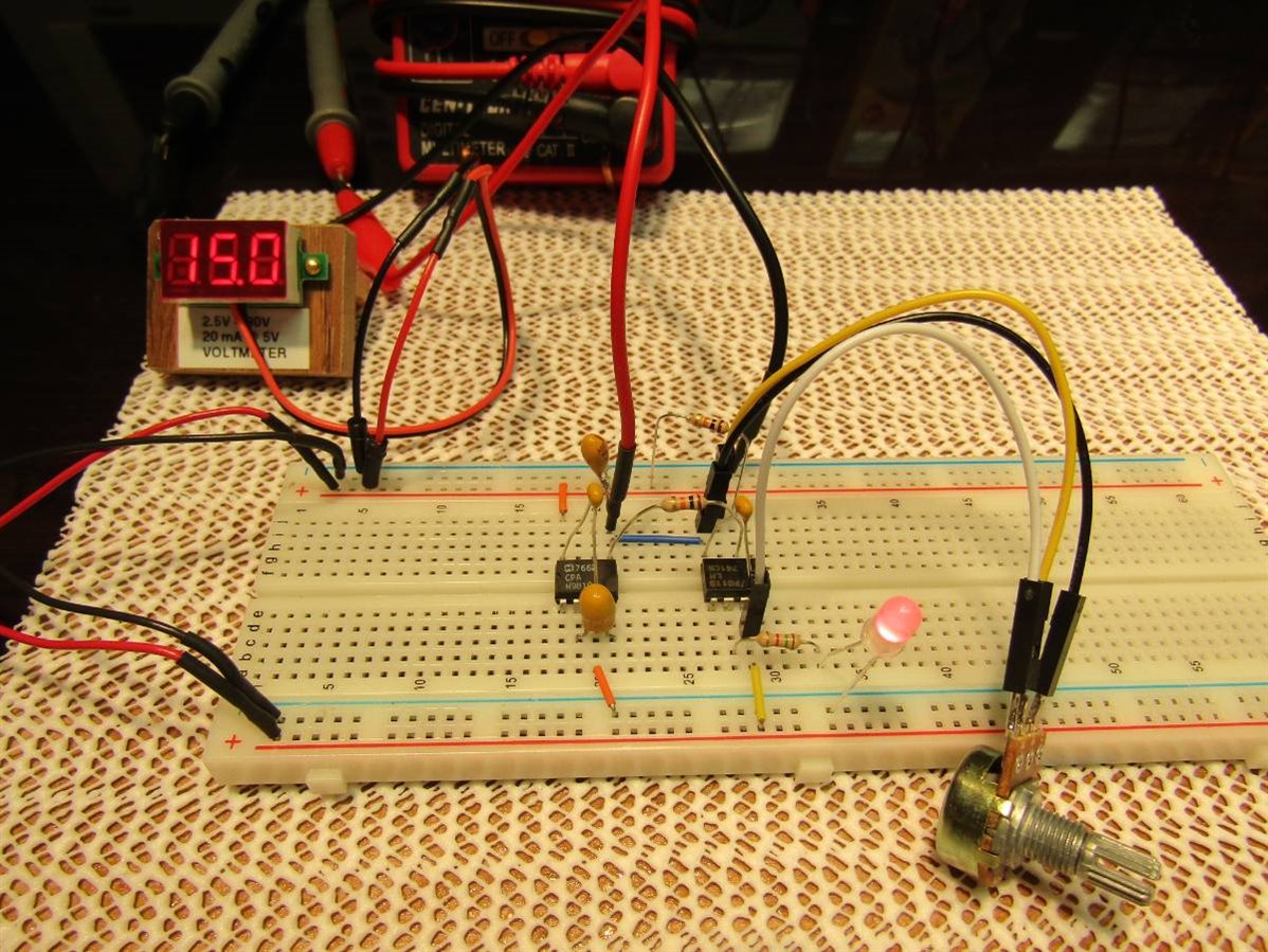 Putzing with a MAXIM ICL7662 Voltage Converter - element14 Community