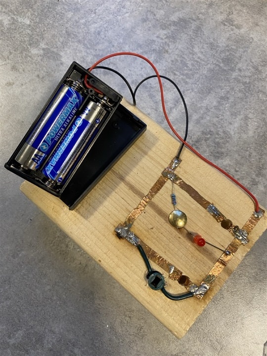 xmas lights tester 2AA