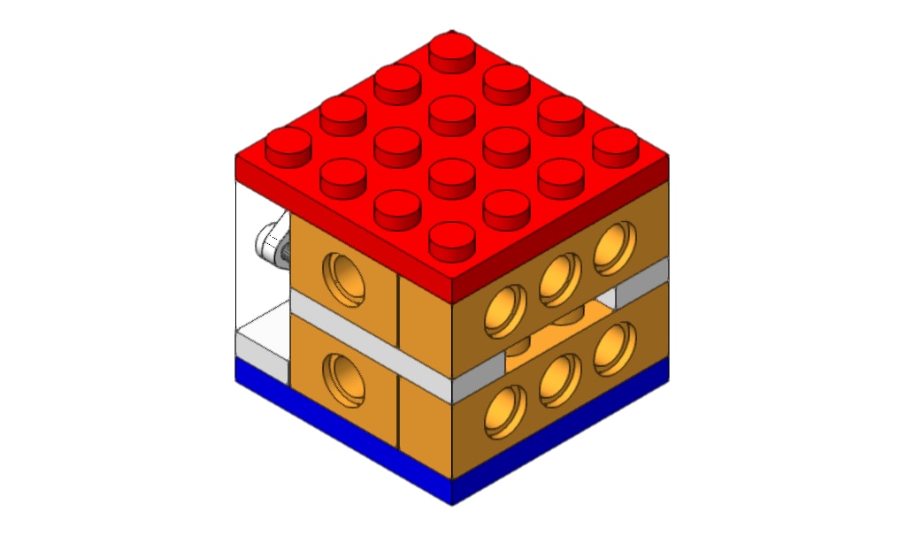 motor brick right rear iso