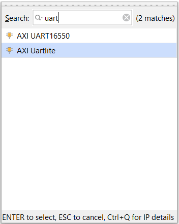 Add UARTlite