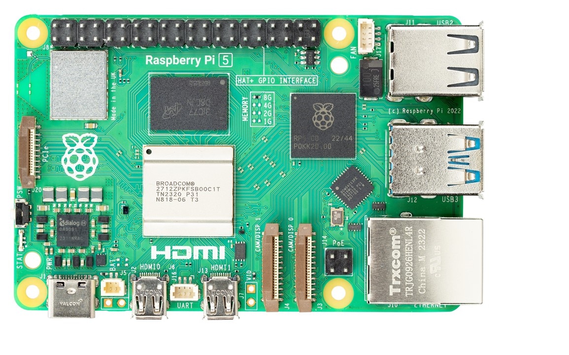 Raspberry Pi 5 brings faster CPU, improved graphics and more tasty