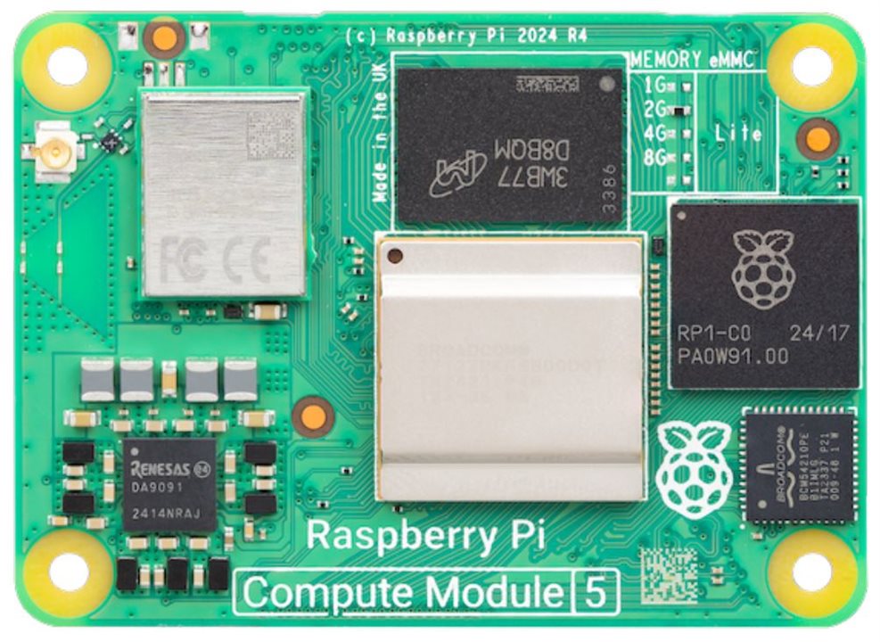 Raspberry Pi 5 CM5 Front