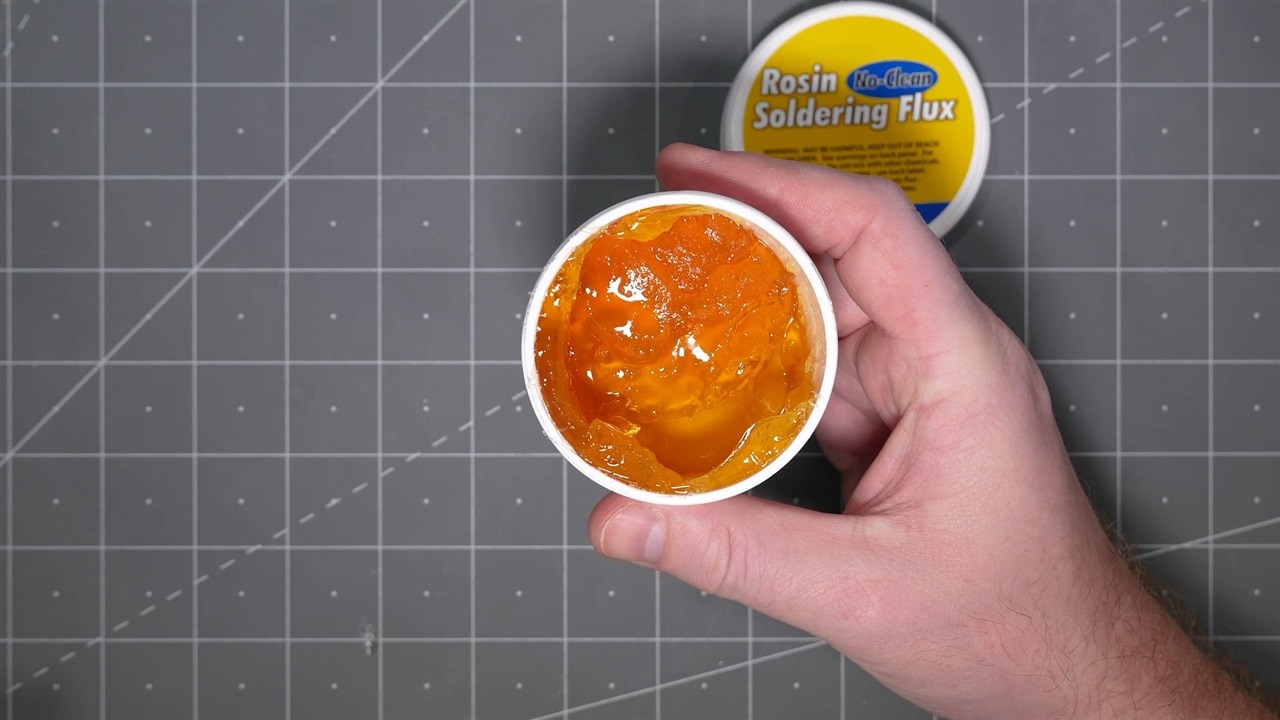 Bucket of Flux Paste