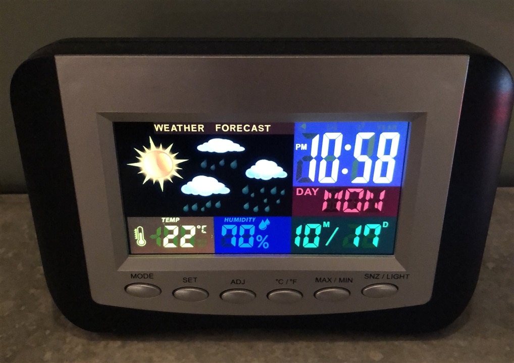 RCA Alarm Clock Weather Station