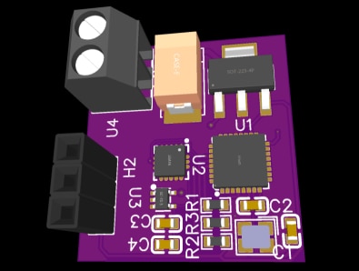 3D Model of the Transmitter PCB of Pantomime