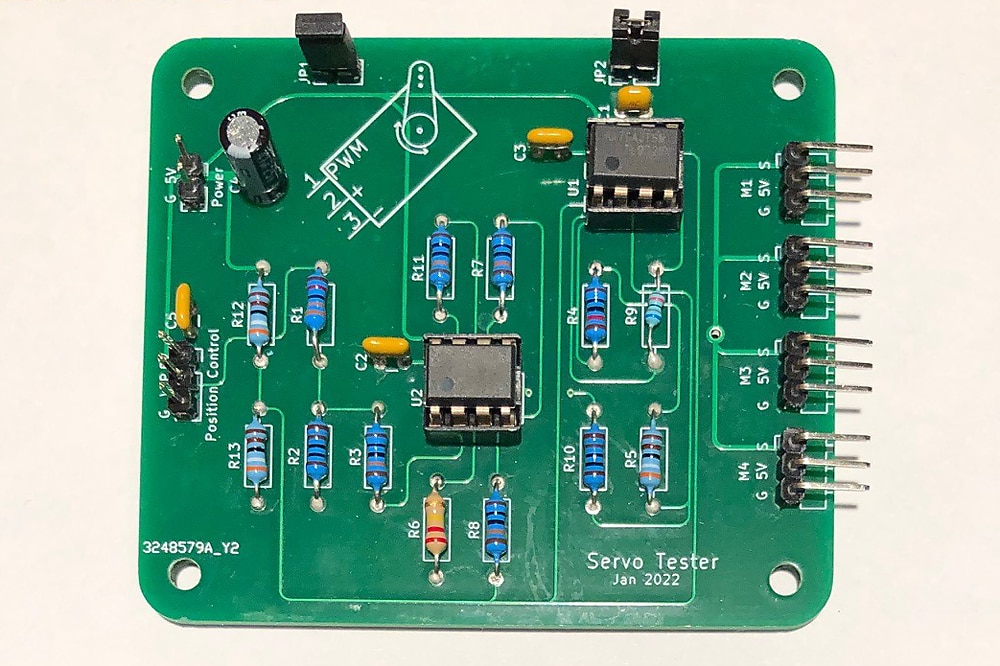 Servo Control PCB