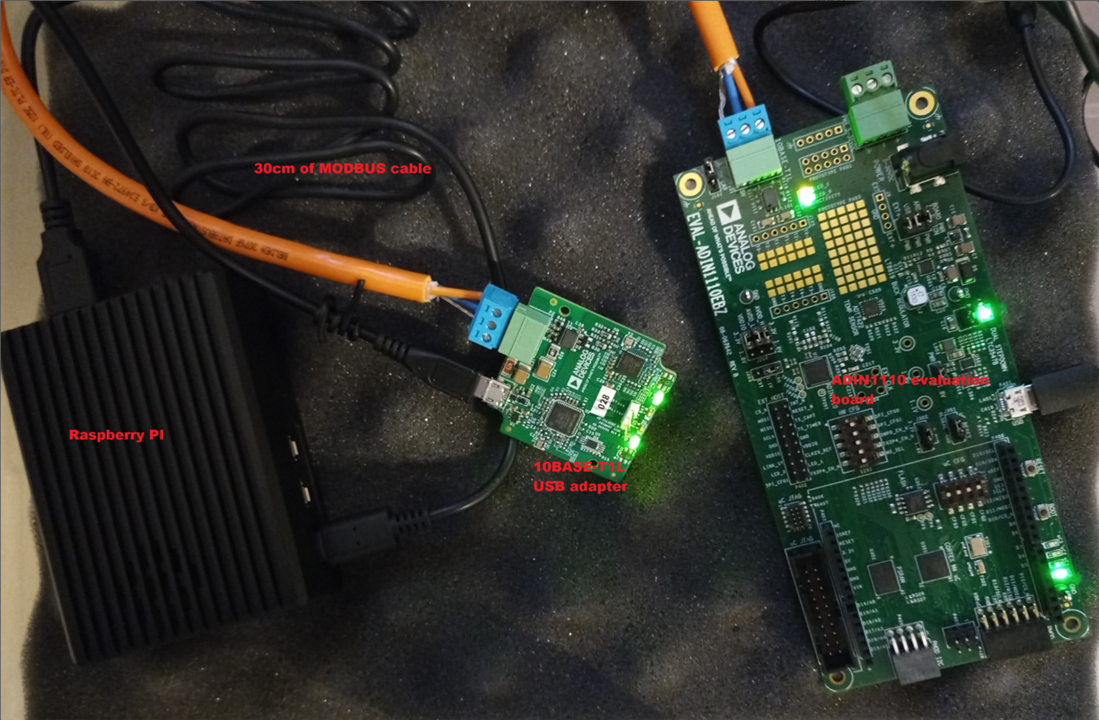 ADIN1110 test setup