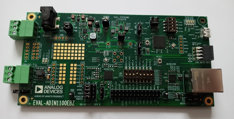 ADIN1100 evaluation board