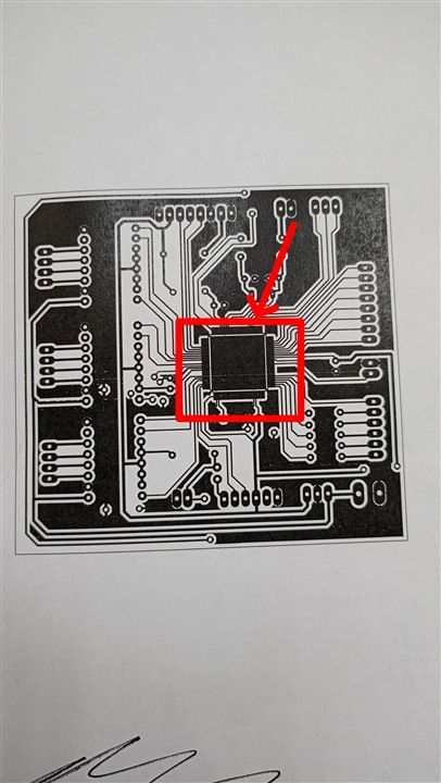 here is the problem appear after printing 