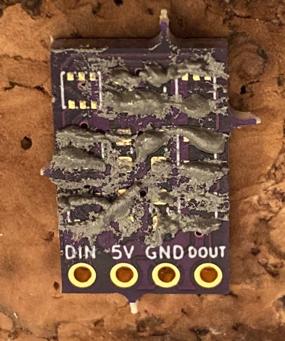 solder paste application
