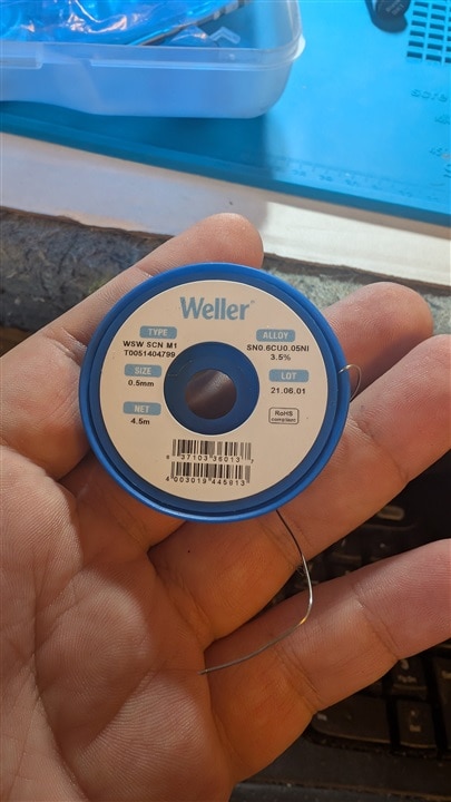 Weller brand solder