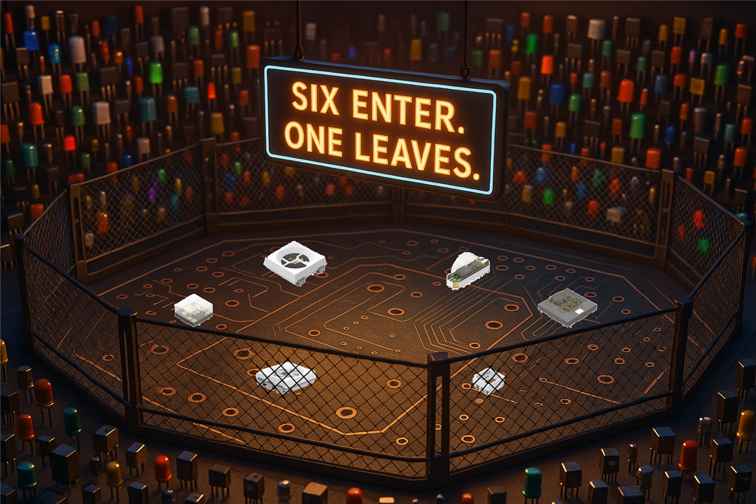 Funny rendering of LEDs in an arena like the Thunderdome