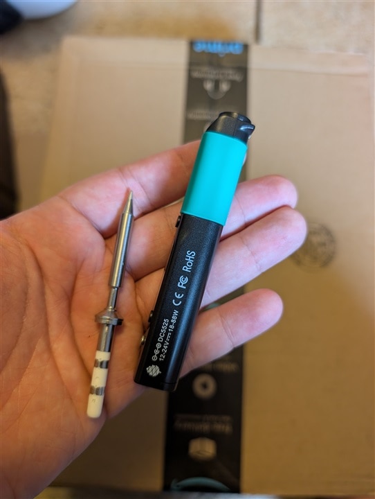Pinecil soldering iron (out of box)