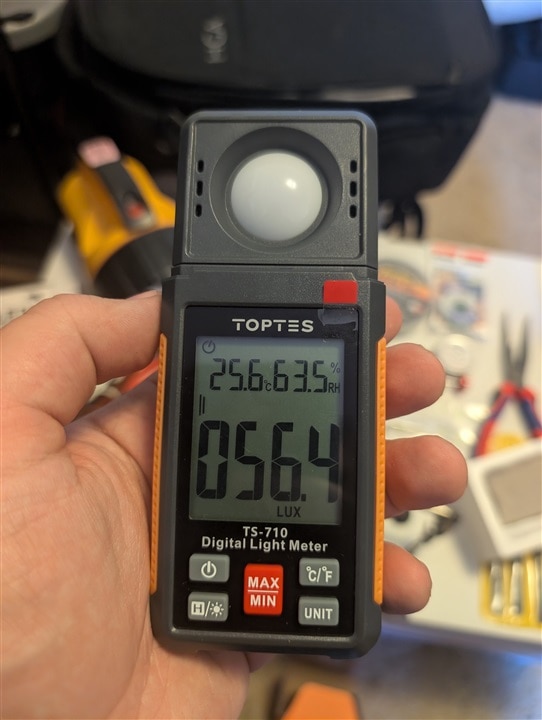 TopTes TS-710 Digital  Light Meter