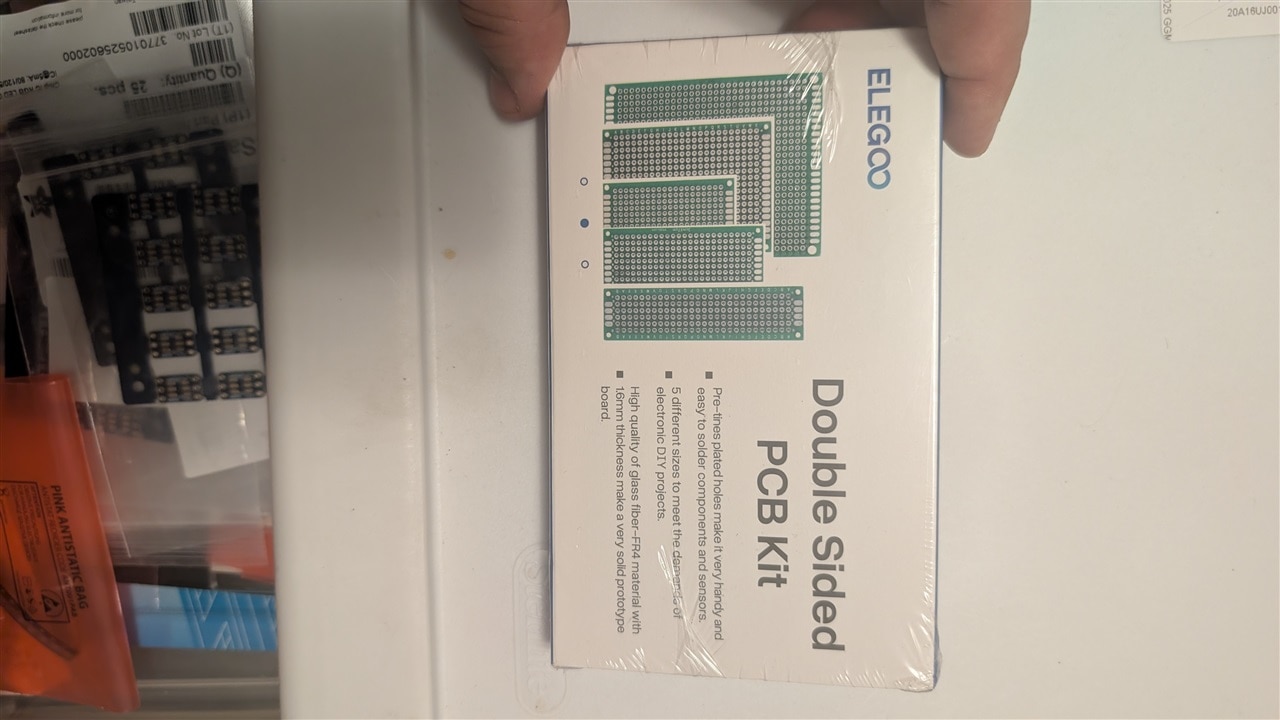 Extra double-sided breadboards