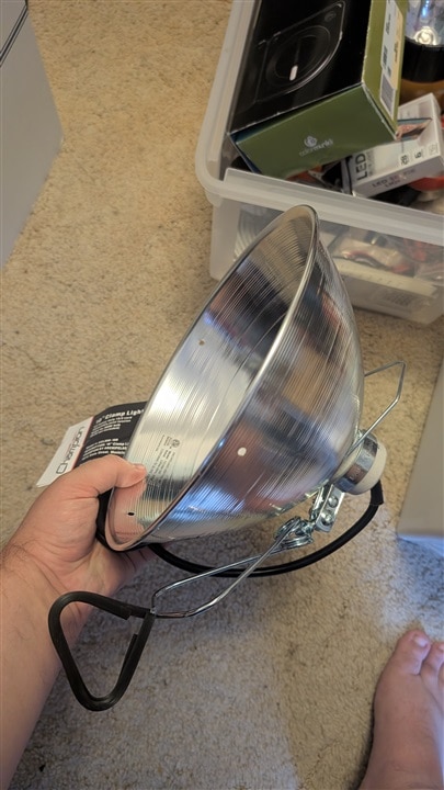 10 inch work lamp shell