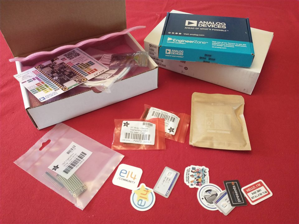 The contents of the box of joy