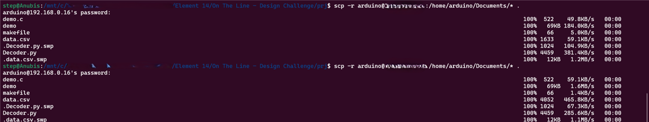 scp command
