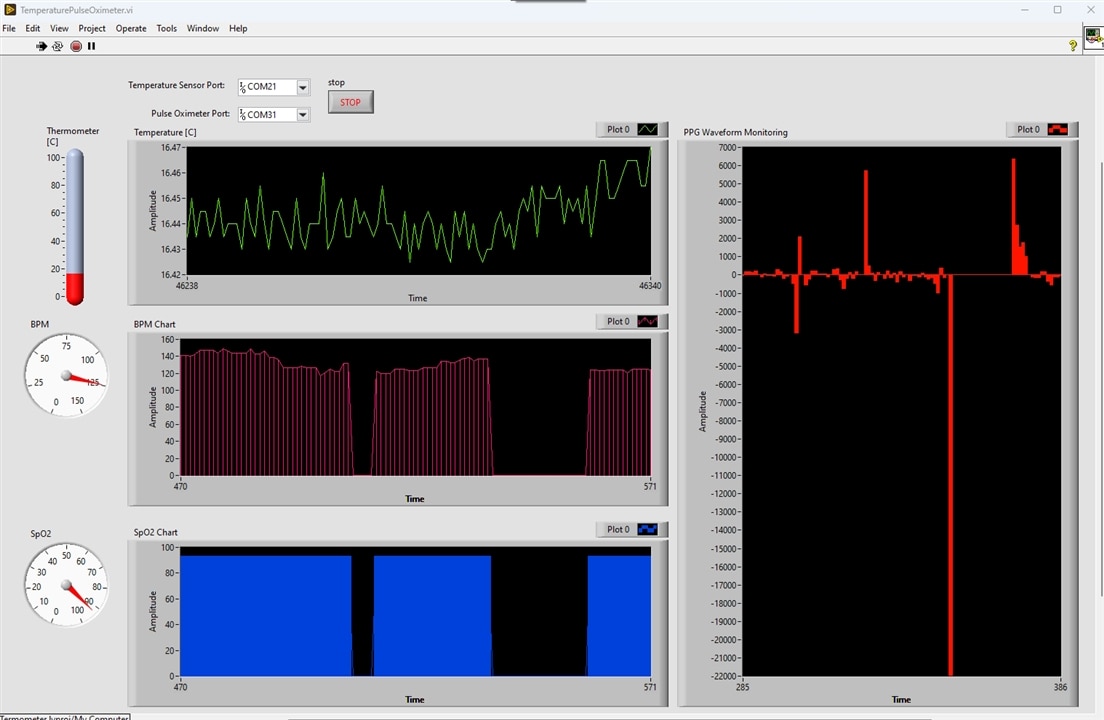 Error While File Streaming VitalSense – Part 12 : Combined Pulse Oximeter & Temperature Monitoring ...