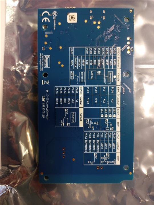 bottom side of PCB