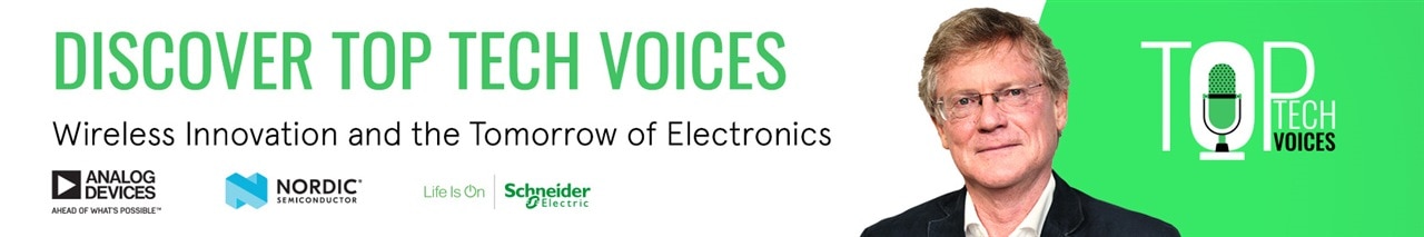 podcast banner featuring the speaker Jaap Haartsen