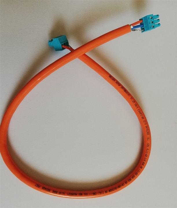 the cable