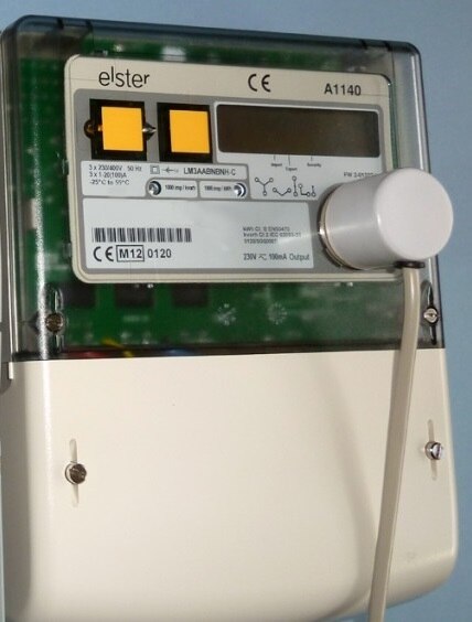smart meter with optical head