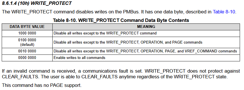 WRITE_PROTECT register documentation