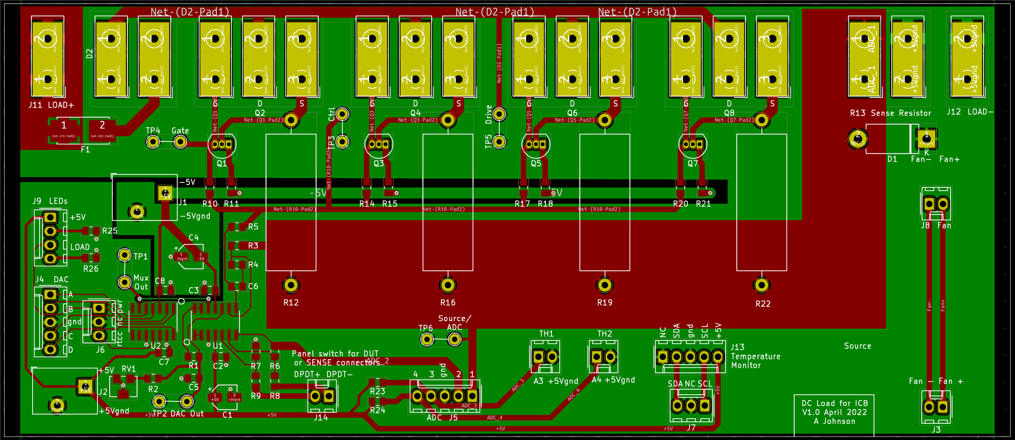 PCB for DC Load