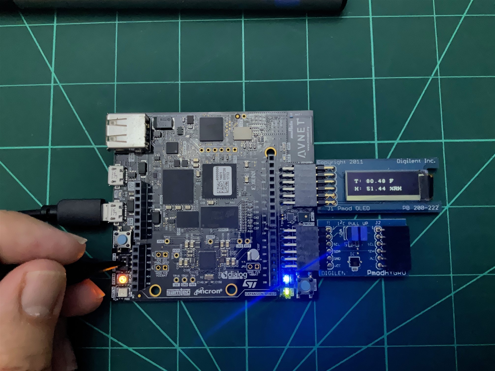 Avnet Minized Environmental Monitor