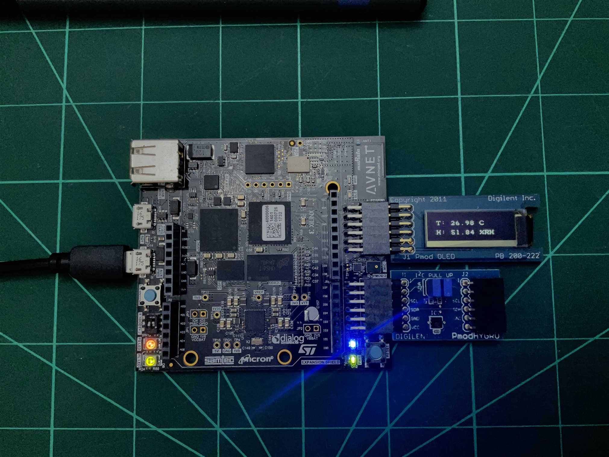 Avnet Minized Environmental Monitor