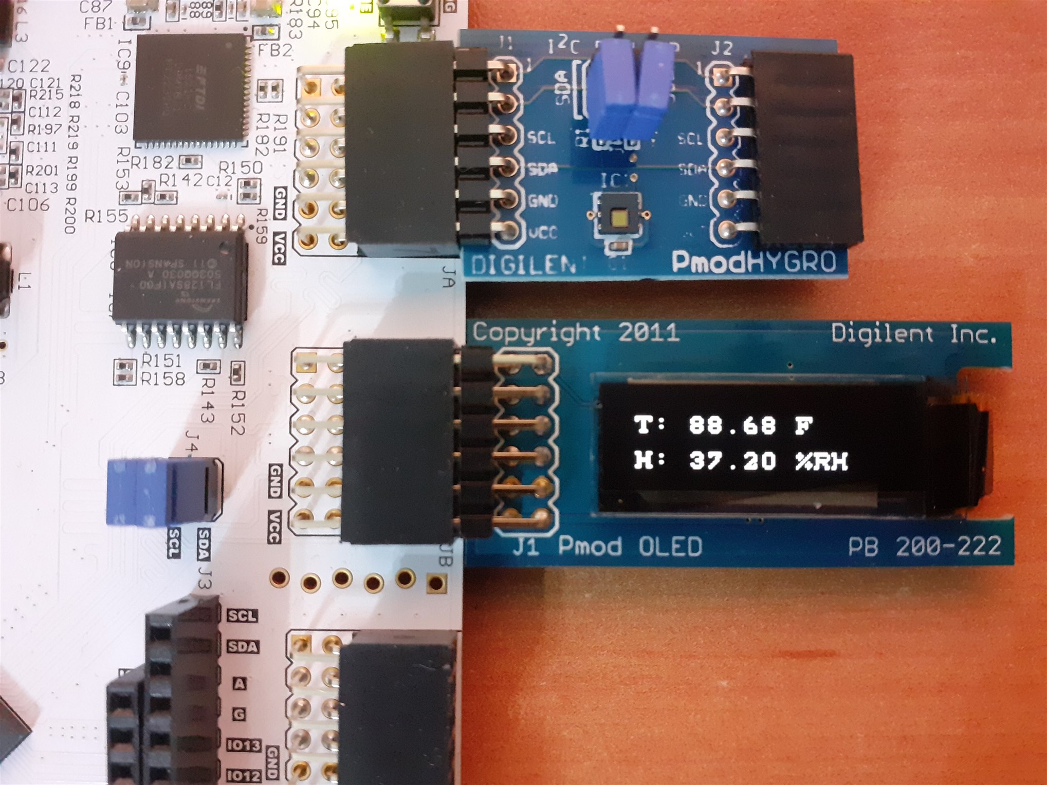 Arty S7 -50 Environmental Monitor OLED Display