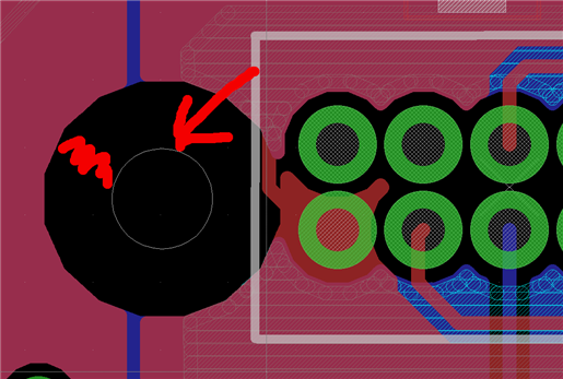 hole without isolate - Forum - Autodesk EAGLE