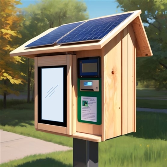 Little free library by Ai