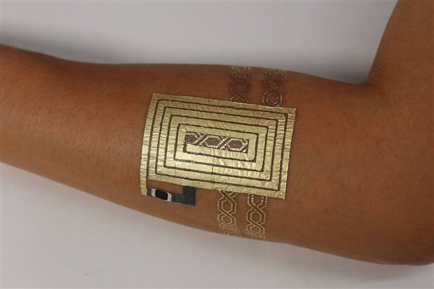 Smart tattoo that can remotely control smartphone