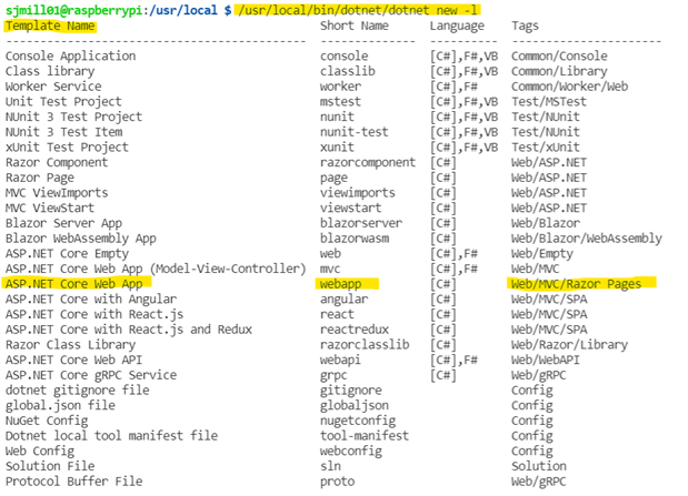 ASP.Net Core 5 And Webserver On The BeagleBoard BBAI - Element14 Community