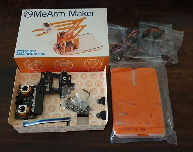 Mime Industries MeArm Maker - Review - Element14 Community