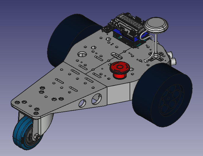 Outdoor 2024 robot chassis