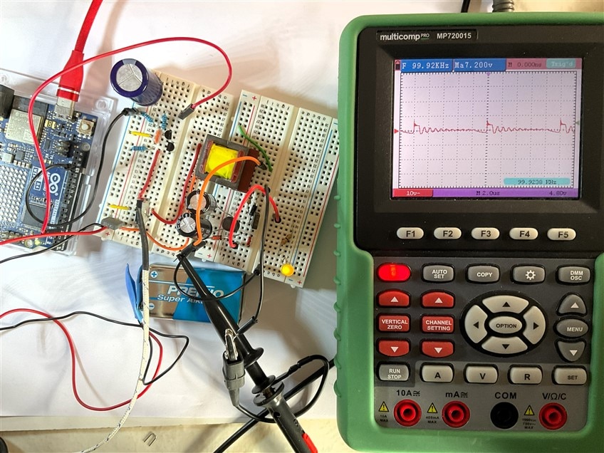 Voltage across Transformer Secondary